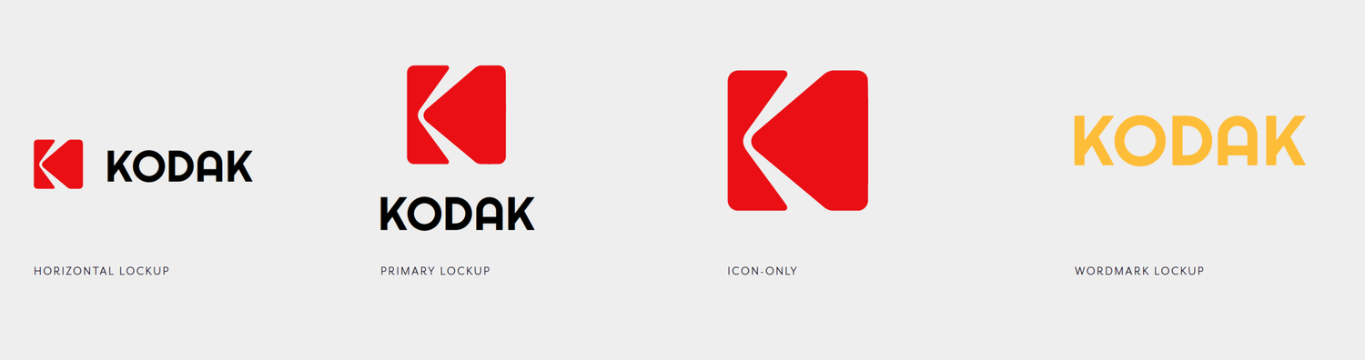 Kodak concept app screen.